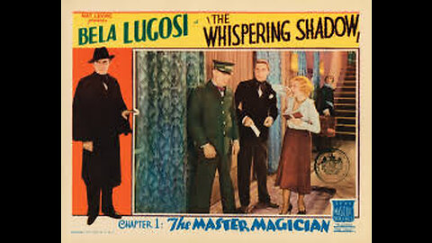 THE WHISPERING SHADOW (1933)--a 12-chapter colorized serial in one video