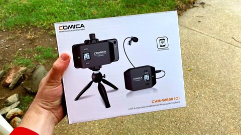 Budget Wireless Lavalier Mic for Smartphones! Comica CVM WS50 C Review and Test!