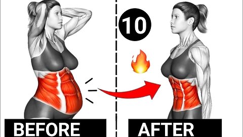 How to Lose Weight in 7 Days No Equipment | Exercise for Hanging Belly Fat