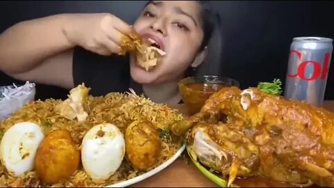 Indian asmr Mukbangers eating spicy chicken curry. Pls Like, Subscribe and comment. thank you