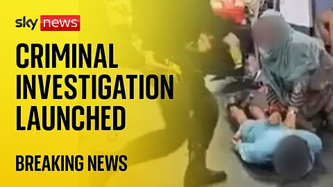 BREAKING: Criminal investigation launched into officer filmed kicking man in head | VYPER ✅