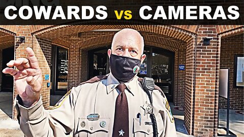 Cops Fear Cameras & Questions More Than 🔥-Arms: ZERO-Sense Coward Deputies First Amendment Audit