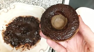 Making of Vegan Sugar-Free Chocolate Glazed Donuts =)
