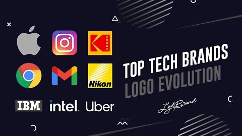 Top Tech Brands Logo Evolution