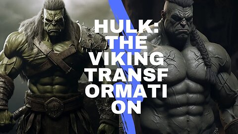 Hulk: The Viking Transformation! 💪⚔️ | Marvel Meets Norse Might.