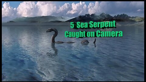 5 SEA SERPENT COUGHT ON CAMRA 😱😱