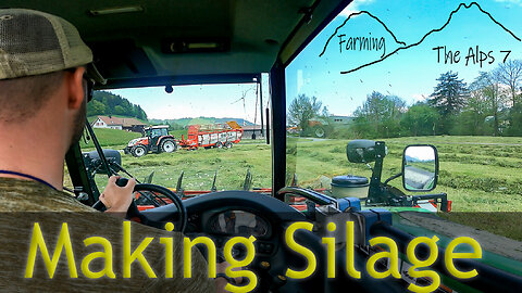 Making silage in Switzerland. (Farming The Alps #7)