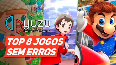 yuzu | 8 GAMES TOTALMENTE JOGÁVEIS NO EMULADOR DE NINTENDO SWITCH! [PARTE 1]