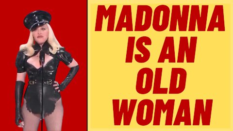 MADONNA IS AN OLD WOMAN - VMA Awards Invite Old Lady