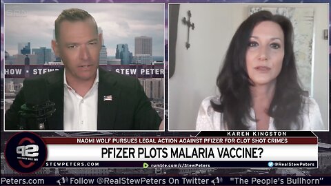 Karen Kingston - Pfizer's Malaria Vaccine Plot: Pfizer Must Be PROSECUTED For Clot Shot Crimes