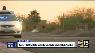 How safe are driver-less cars in emergency situations?