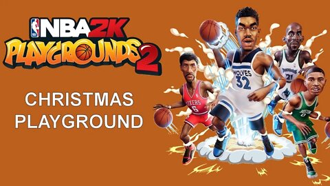 NBA 2K Playgrounds 2 (PS4) - Christmas Exhibition Game (with Lebron James and Carmelo Anthony)