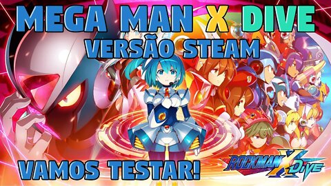 MEGA MAN X DIVE: VAMOS TESTAR O PORT DE PC!