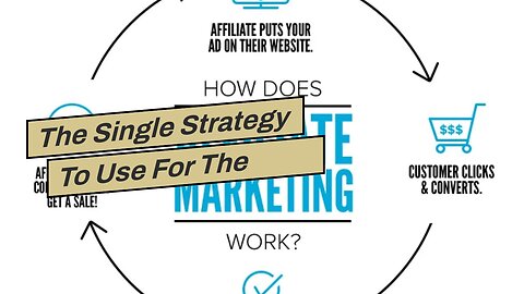 The Single Strategy To Use For The Ultimate Guide to Affiliate Marketing: Beginner to Advanced