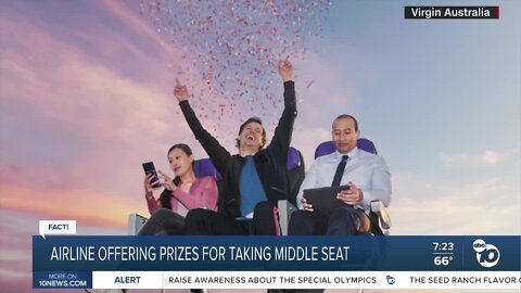 Fact or Fiction: Are Airlines offering prizes to sit in the middle seat?