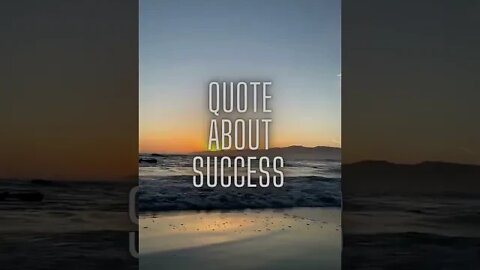 Success quote by Herman Melville