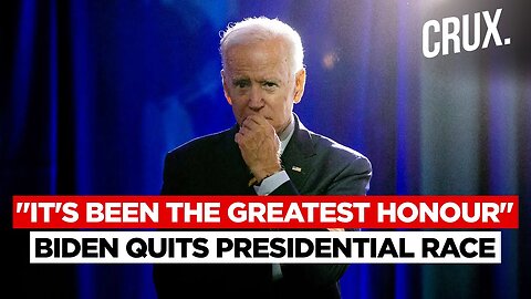 Biden Drops Out As Democrat Presidential Nominee, Trump Vows To “Remedy The Damage” | US Elections