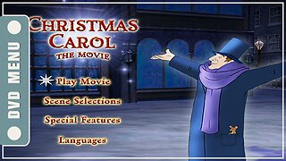Christmas Carol: The Movie - DVD Menu