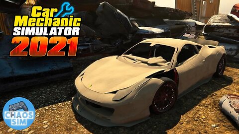 Ferrari 458 Italia Restoration // Car Mechanic Simulator 2021