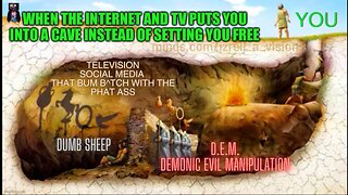 Plato's Cave : Why Television Is The Strong Delusion 👉📺 😵 💫 | The Chosen WON Network