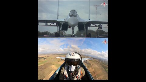 HEROS IN THE SKY - Russian Aerospace Forces' Su-35S and Su-30SM in combat action