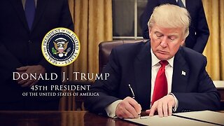 TRUMP❤️🥇SIGNED HUNDREDS OF IMPORTANT EXECUTIVE ORDERS💙🇺🇸📑✍️⭐️