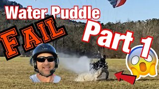 P1- PPG Failure to launch… Water puddle fail. When to stop