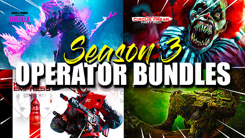 YOU WON'T BELIEVE THESE CRAZY MW3 SEASON 3 OPERATOR SKINS! (420 Theme!? GODZILLA??)