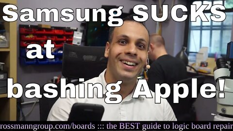 Samsung: please leave Apple bashing to CERTIFIED professionals.