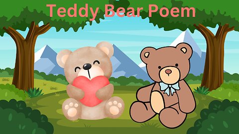 Teddy Bear Rhymes| For Kids #ChildernsFun