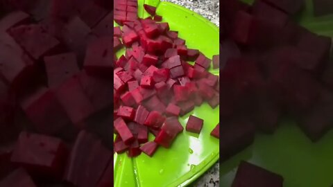 pickled beets canning | quick pickled beets #Shorts