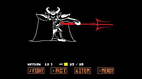 Asgore Boss Fight - Undertale Game Clip