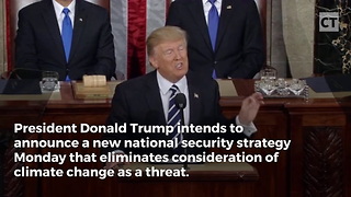 Trump Takes "Climate Change" Off National Security List