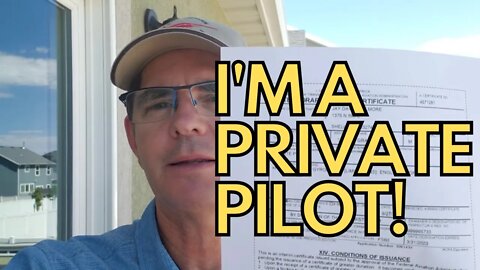 Wahoo! I Passed My Private Pilot Checkride for Gyroplane.