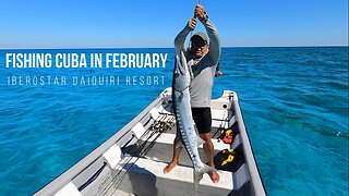 Fishing Cayo Coco Cuba in February - Iberostar Daiquiri Resort - PB Barracuda - Ft. Marcel & Julisa