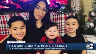 Teen driver booked in deadly crash