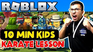 10 Minute Karate For Kids | Roblox | Dojo Go (Week 62)