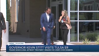 Governor Stitt Visits Tulsa ER