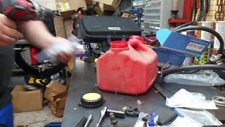 Part 2 of Making the Portable Fuel System for the Donor IROC-Z