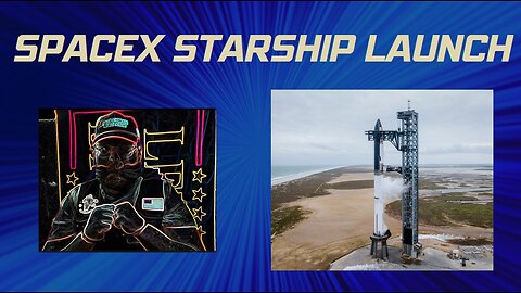 STARSHIP Launch Attempt - Live with commentary