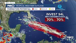 Southwest Florida in the forecasted cone for Potential Tropical Cyclone Six
