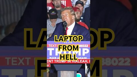 TRUMP Laptop From Hell vs Russia Disinformation
