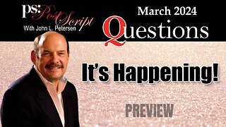 It's Happening - PostScript Questions with John L. Petersen