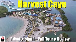 Norwegian Cruise Line Private Island in Belize - Harvest Caye - Full Tour & Review