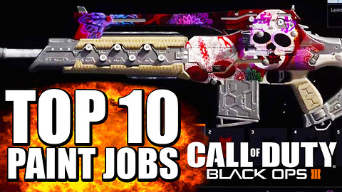 Top 10 custom paint jobs for Black Ops 3