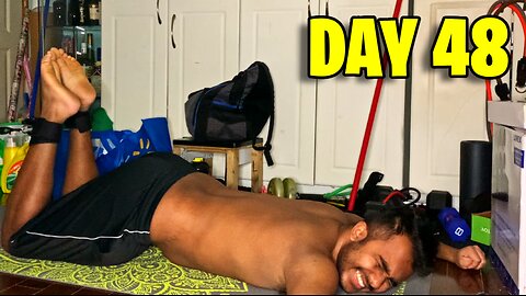 HardGainer Spring Bulk Day 48 - LEGS (Home Workout)