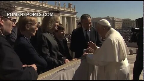 Disney Ceo/chairman Bob Iger meets Jesuit "dirty wars"Pope Francis in Rome (Mar 30 2017)