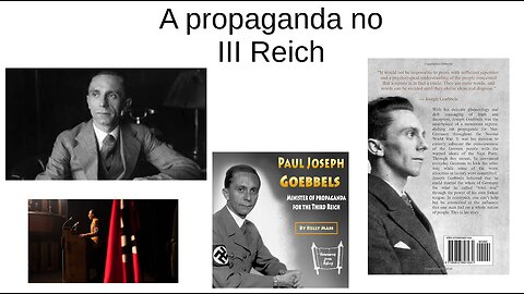 Joseph Goebbels e a Propaganda no III Reich - Live de 10 06 2024