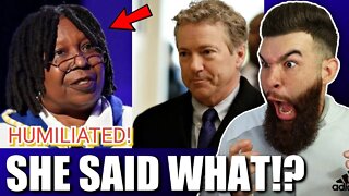 Rand Paul HUMILIATES Whoopi Goldberg To Her Face After She Asked A STUPID Question