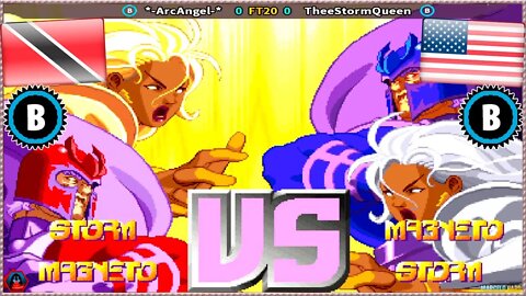 X-Men vs. Street Fighter (*-ArcAngel-* Vs. TheeStormQueen) [Trinidad and Tobago Vs. U.S.A.]